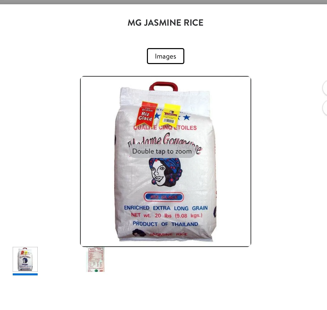 Jasmine rice madame gougouse